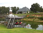Avery at the Enclave Lake House on Cedar Creek Lake in Texas
